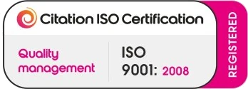 Citation ISO 9001 Registered — Certificate 62782000