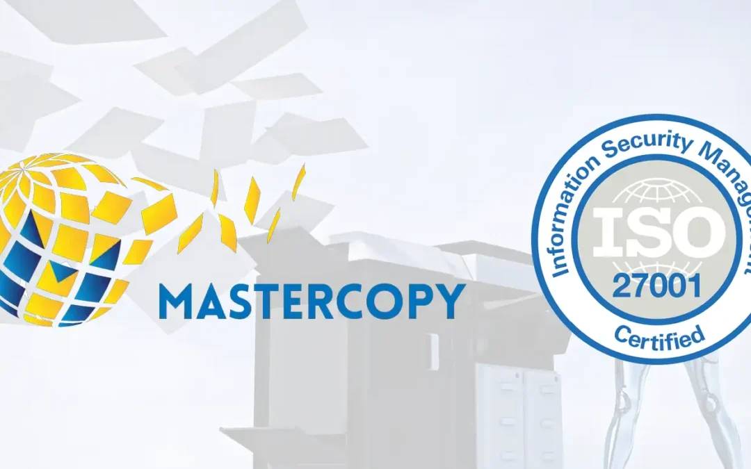 Mastercopy Achieves ISO 27001 Accreditation